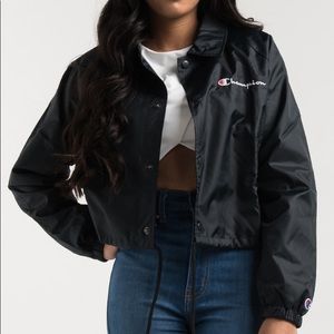Cropped champion windbreaker